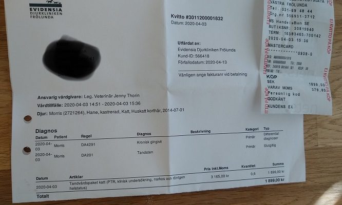 Redovisning/Uppdatering Morris