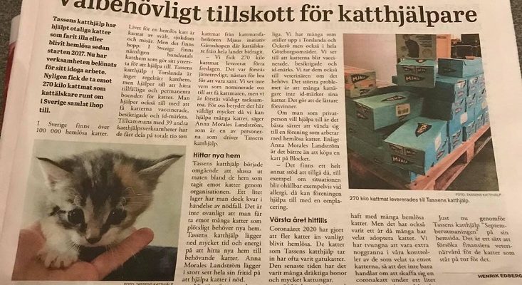 Tidningsartikel